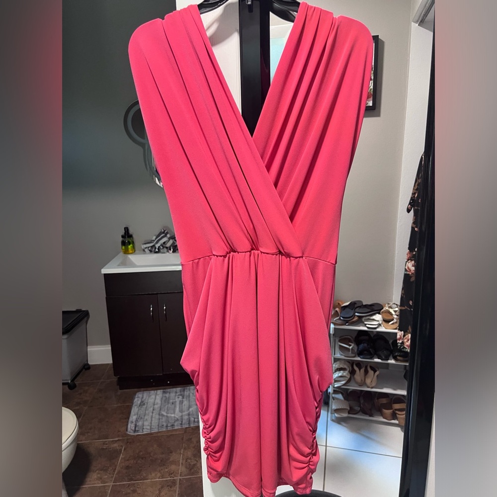 Coral Dress 2XL